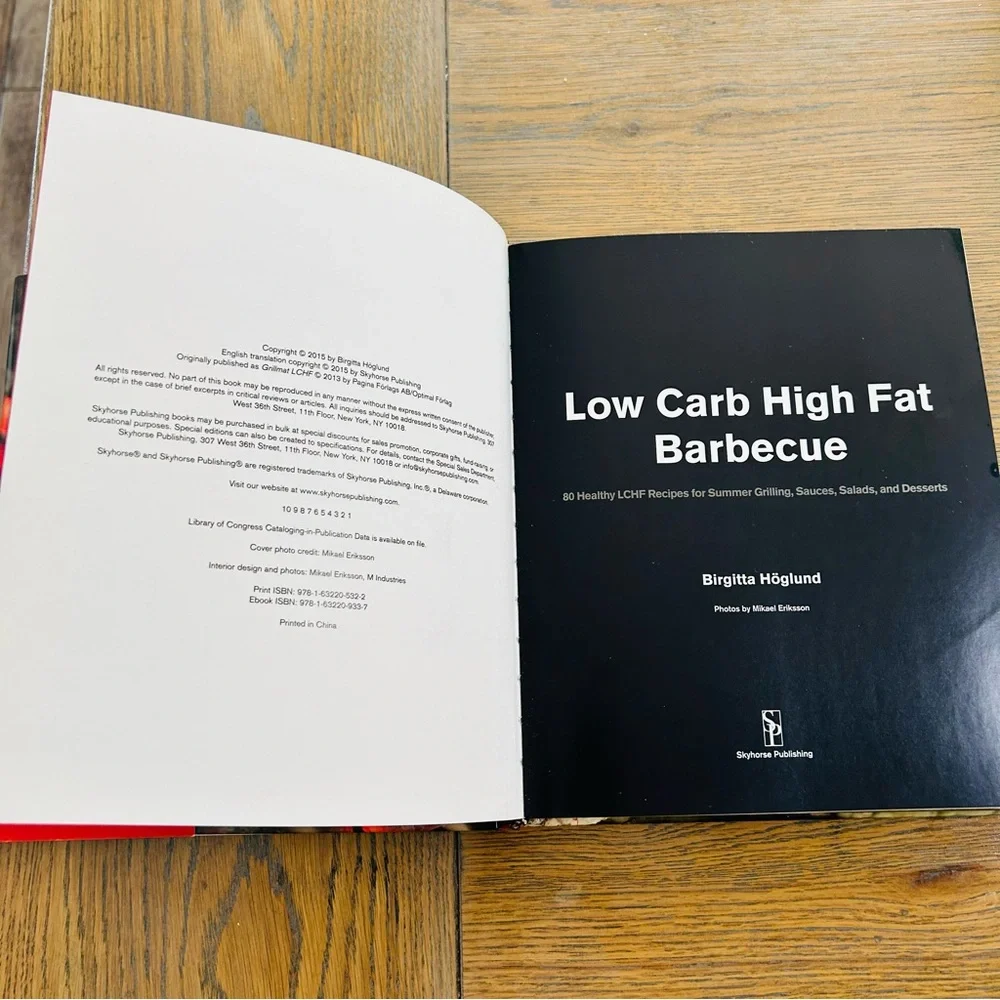Low Carb Hight‎ Fat Barbecue Cook Book